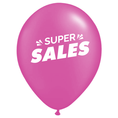 Bild von Motivballon Super Sales